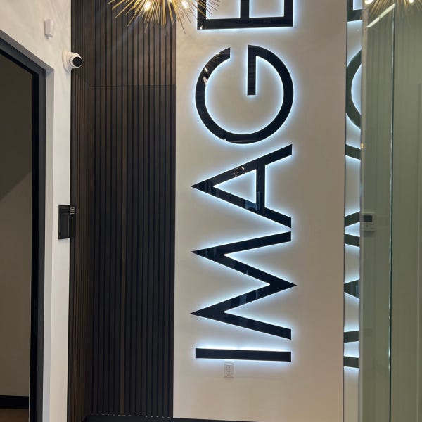 Image Studios LED Backlit Dimensional Letters