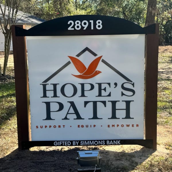 Monument for Hope's Path - Spring, TX
