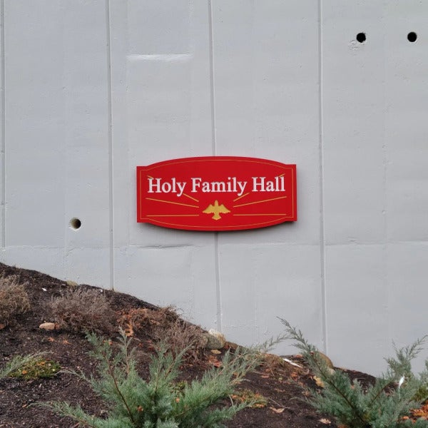 Custom Carved and Painted PVC Sign
