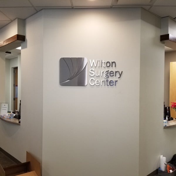 Brushed Aluminum Lettering