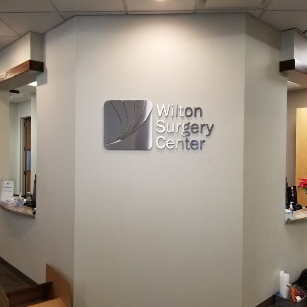 Brushed Aluminum Lettering