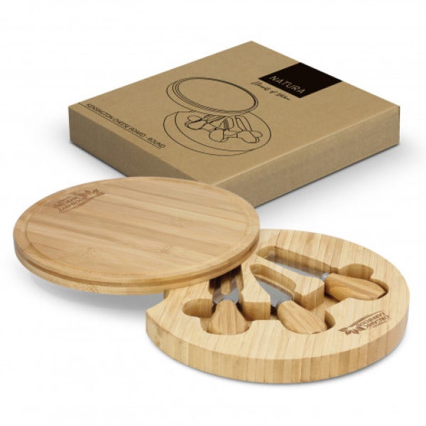 Custom NATURA Kensington Cheese Board - Round