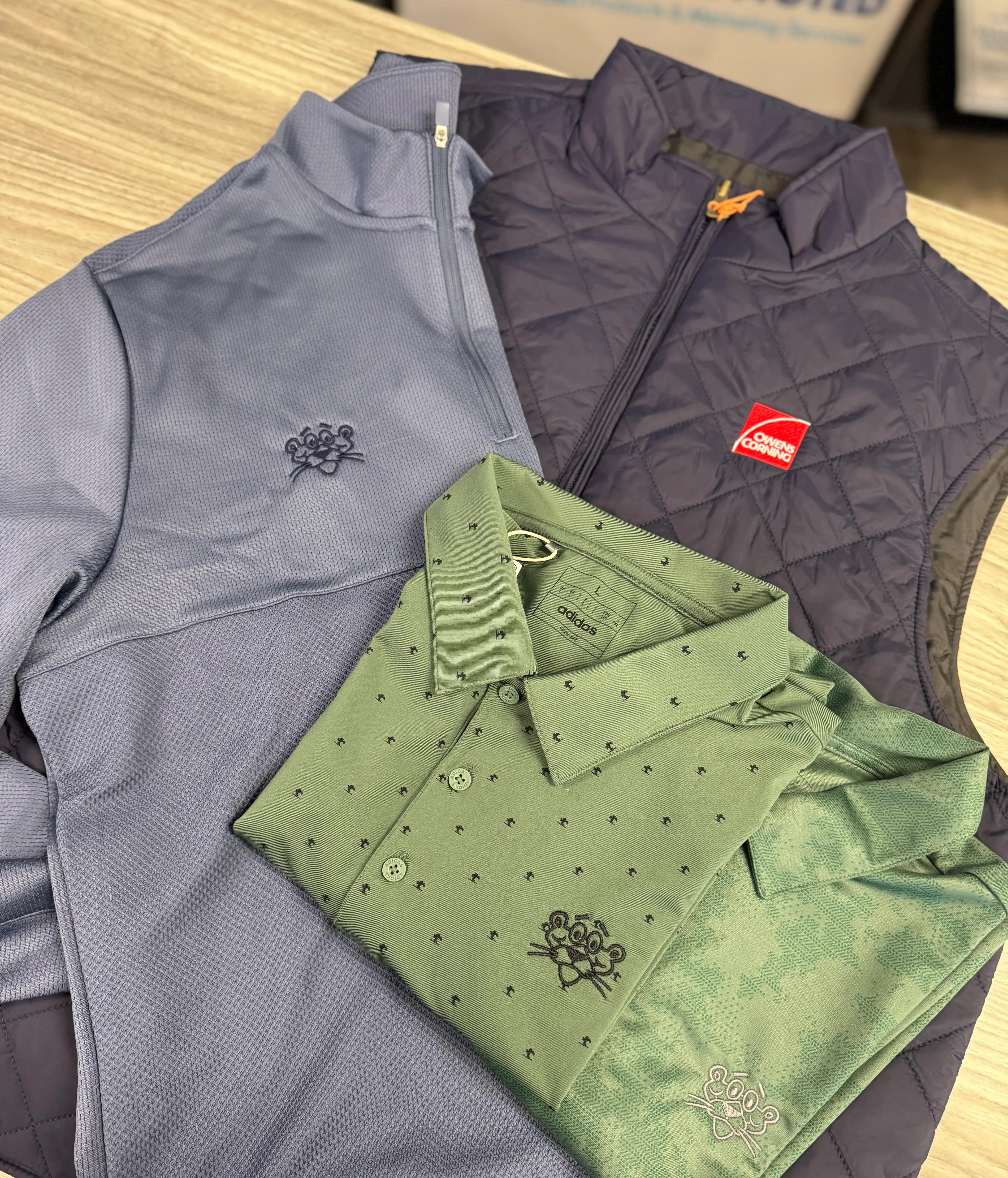 Owens Corning is Topping Off Their Look: Branded Gear That’s as Strong as Their Roofing!