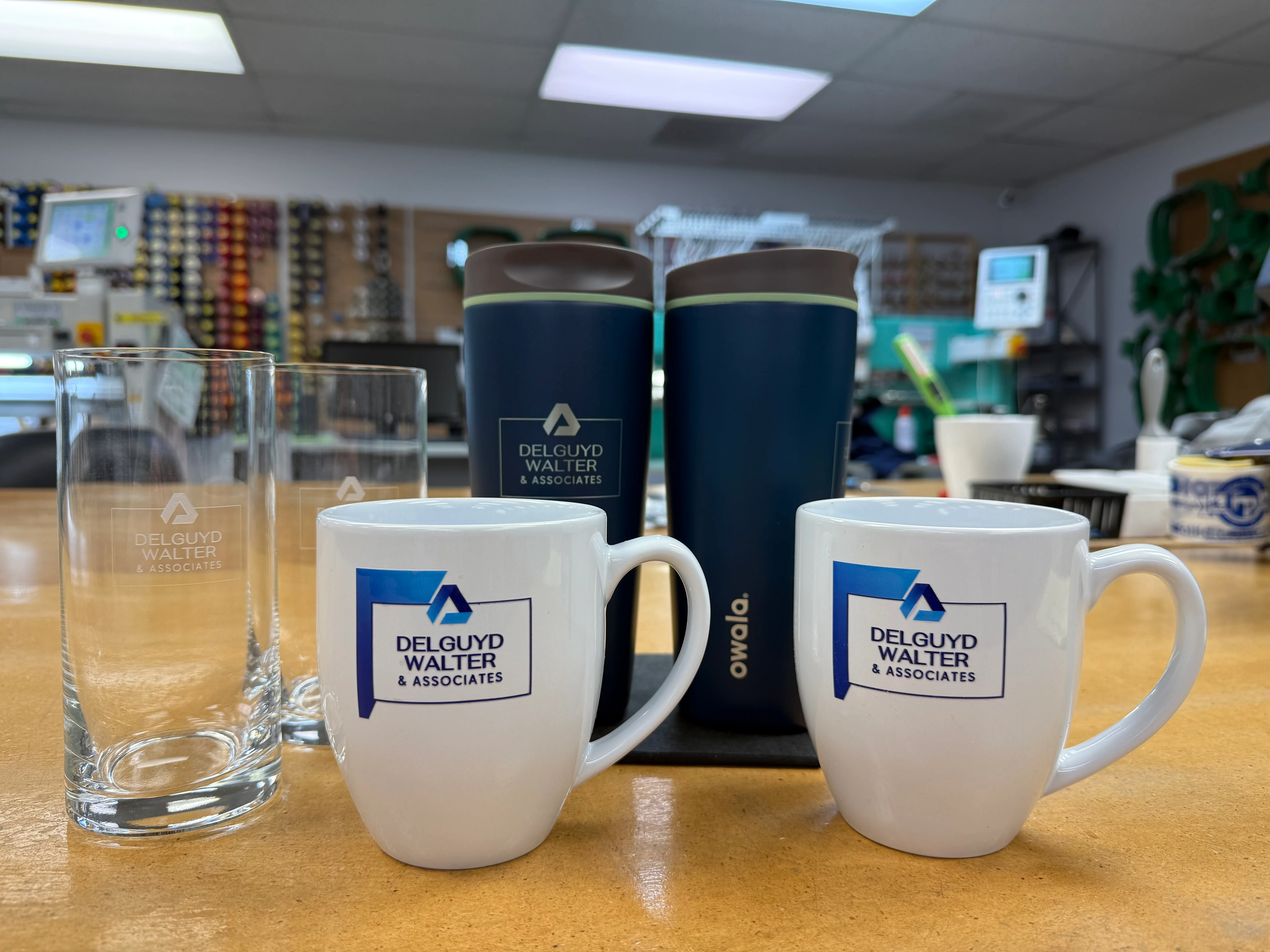 Delguyd, Walter & Associates Office Drinkware