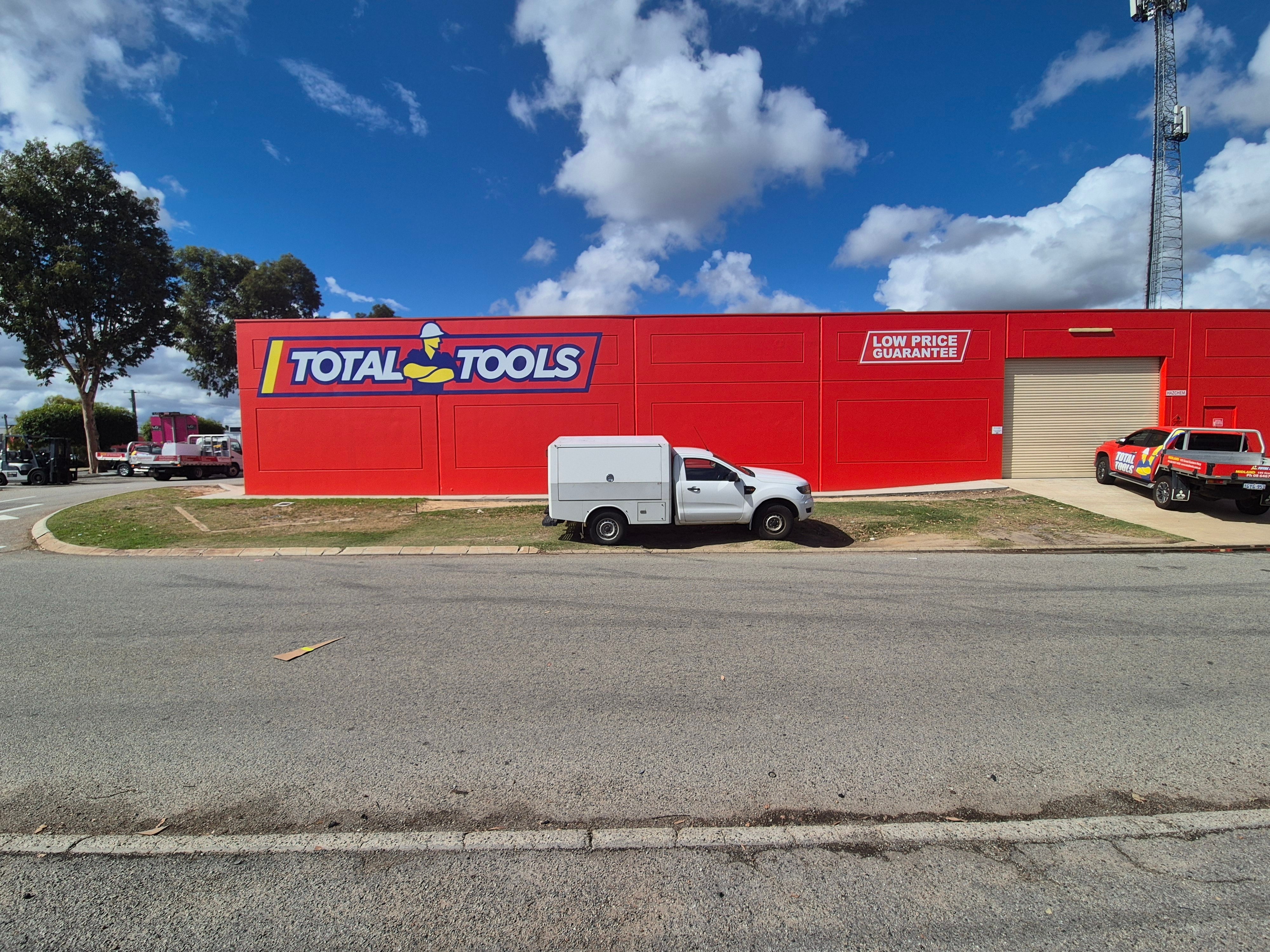 Full Rebrand and Building Paint for Total Tools Midland