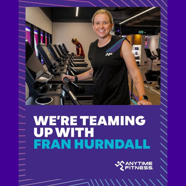 Endurance Athlete Fran Hurndall's Epic 3,800KM Run to Conquer Domestic Violence - With Anytime Fitness by Her Side Endurance Athlete Fran Hurndall's Epic 3,800KM Run to Conquer Domestic Violence - With Anytime Fitness by Her Side