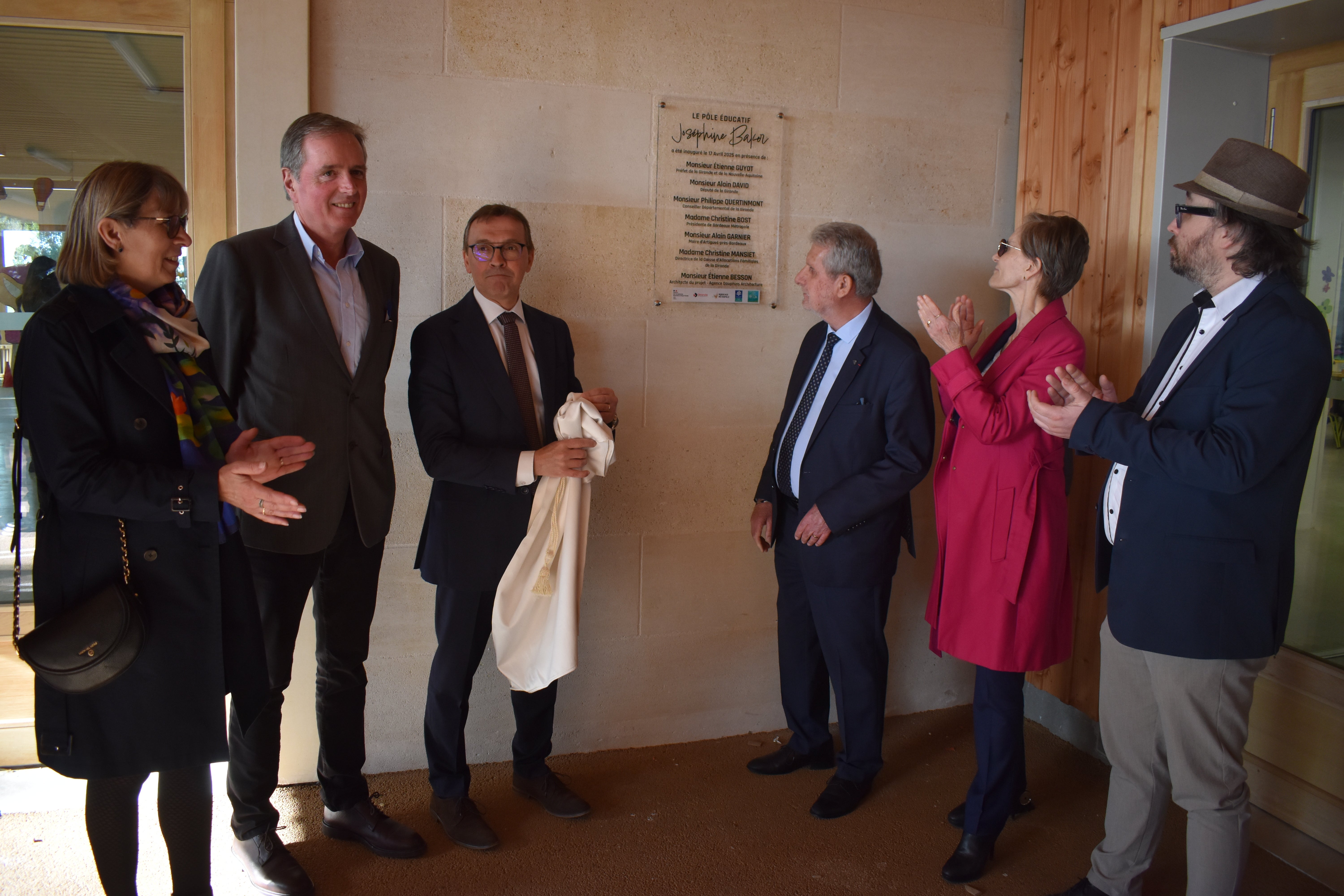 Inauguration Ecole Joséphine Baker Artigues-près-Bordeaux