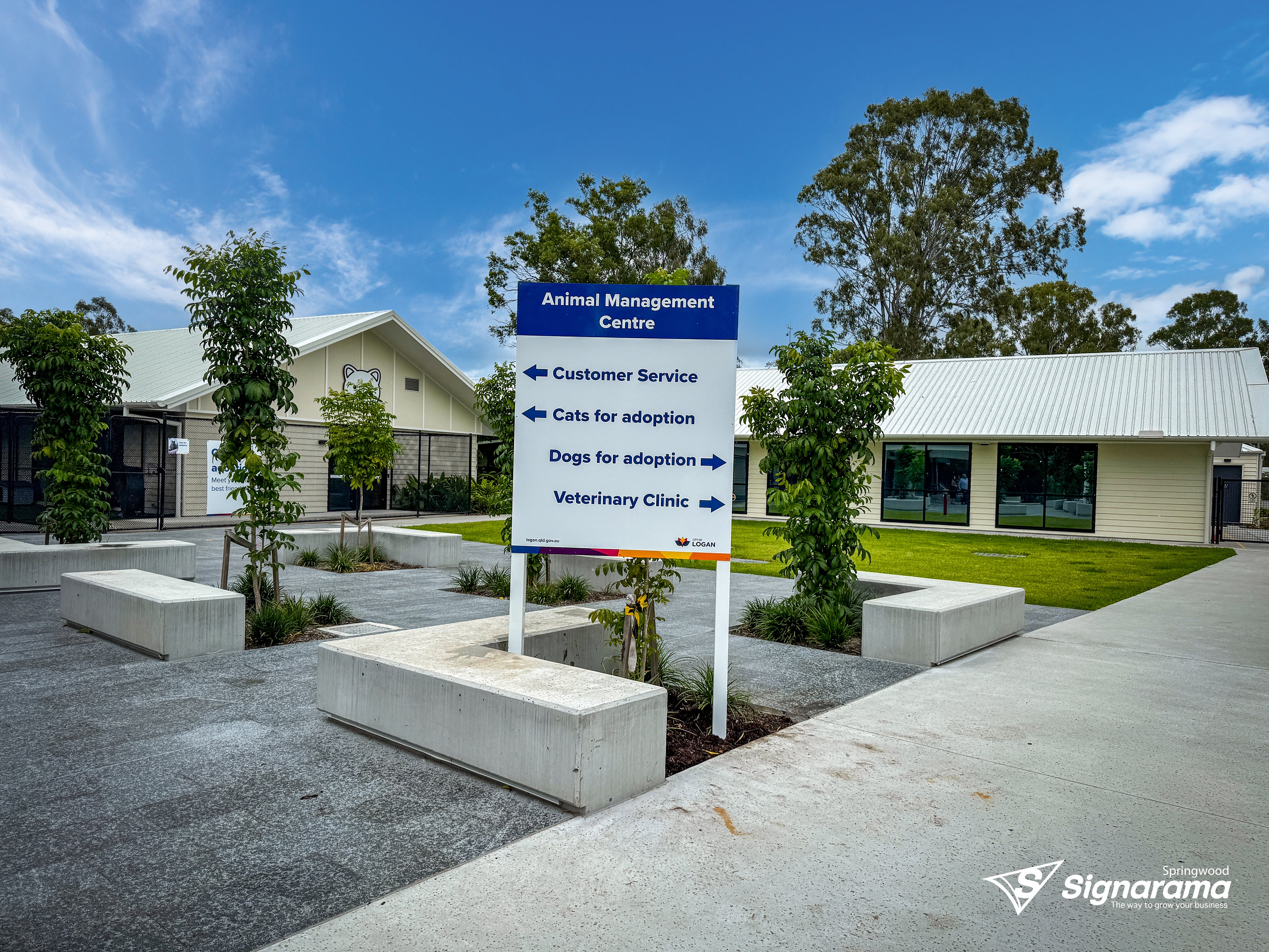 Animal Management Centre - Site Signage