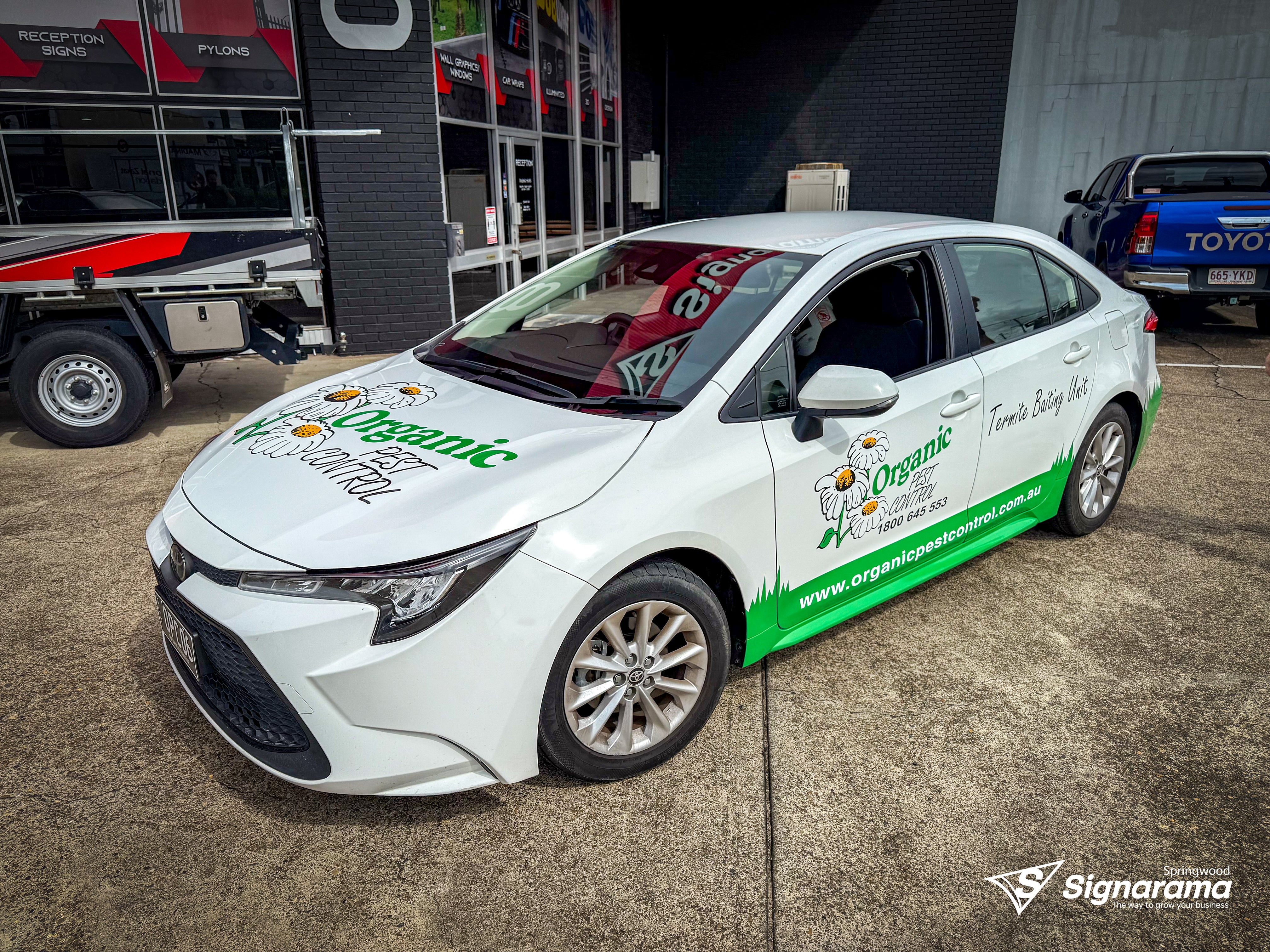 Organic Pest Control - Vehicle Graphics