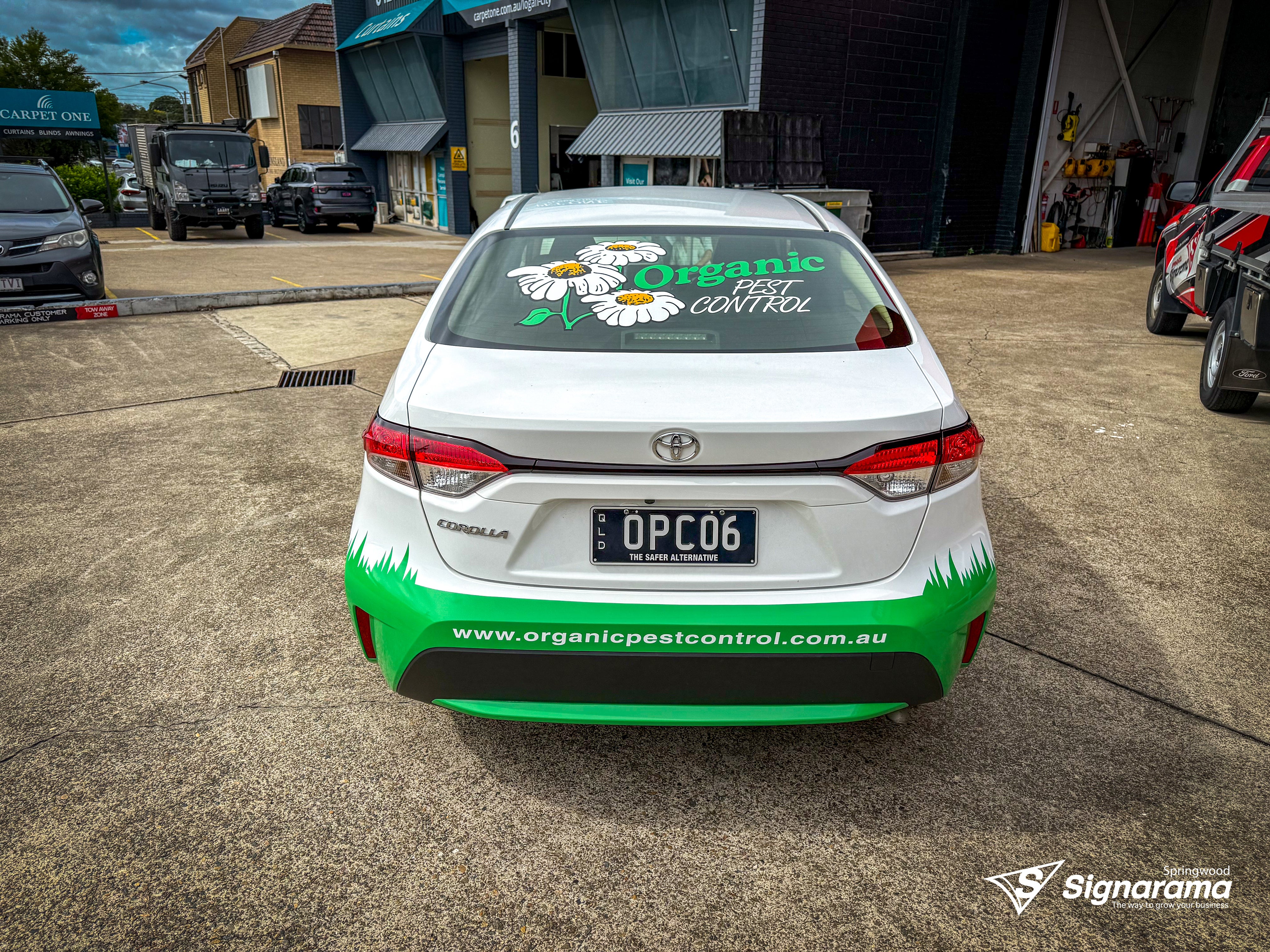 Organic Pest Control - Vehicle Graphics