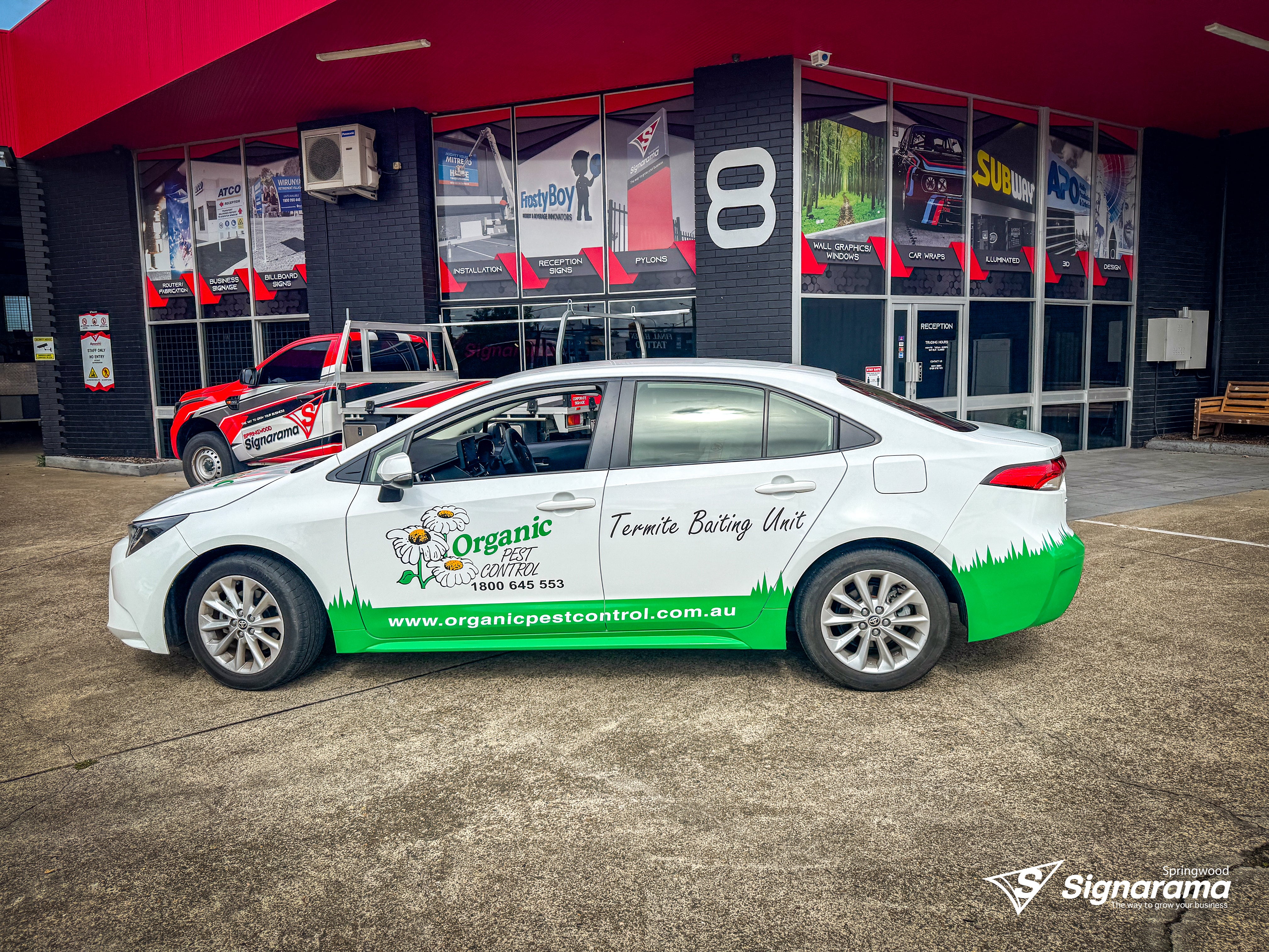 Organic Pest Control - Vehicle Graphics