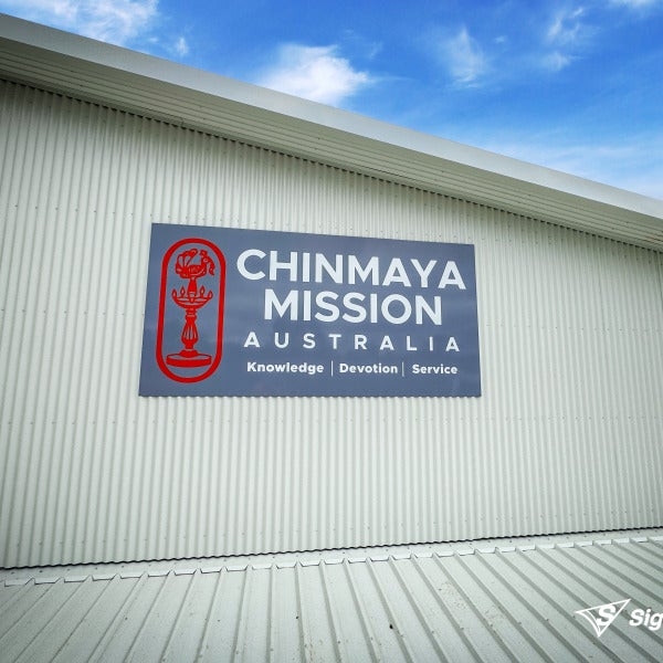 Building Signage - Chinmaya Mission Brisbane