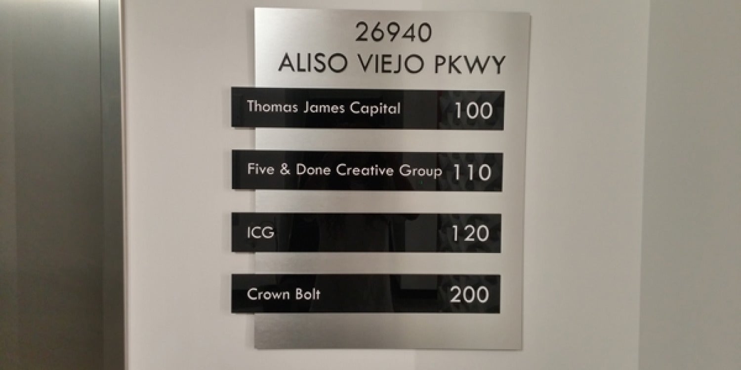 Directory Boards