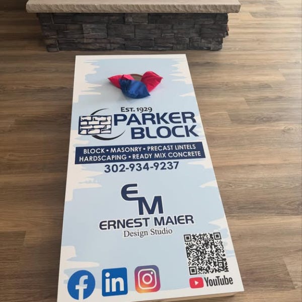 Parker Block Cornhole