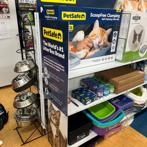 Retail advertising boards