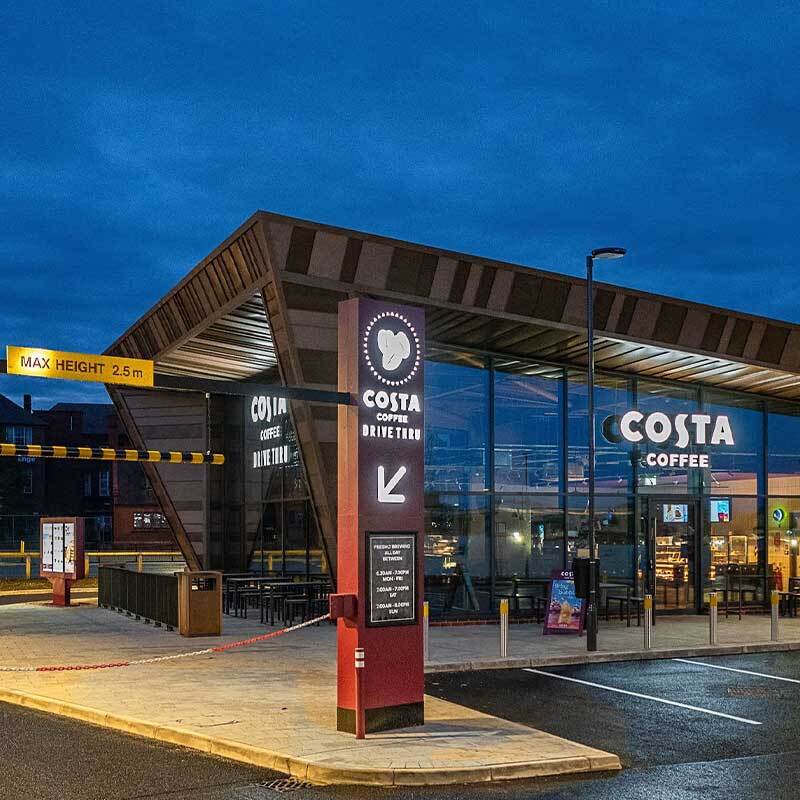 Costa Coffee Unveils Game-Changing Drive-Thru Store at Winsford Gateway Costa Coffee Unveils Game-Changing Drive-Thru Store at Winsford Gateway