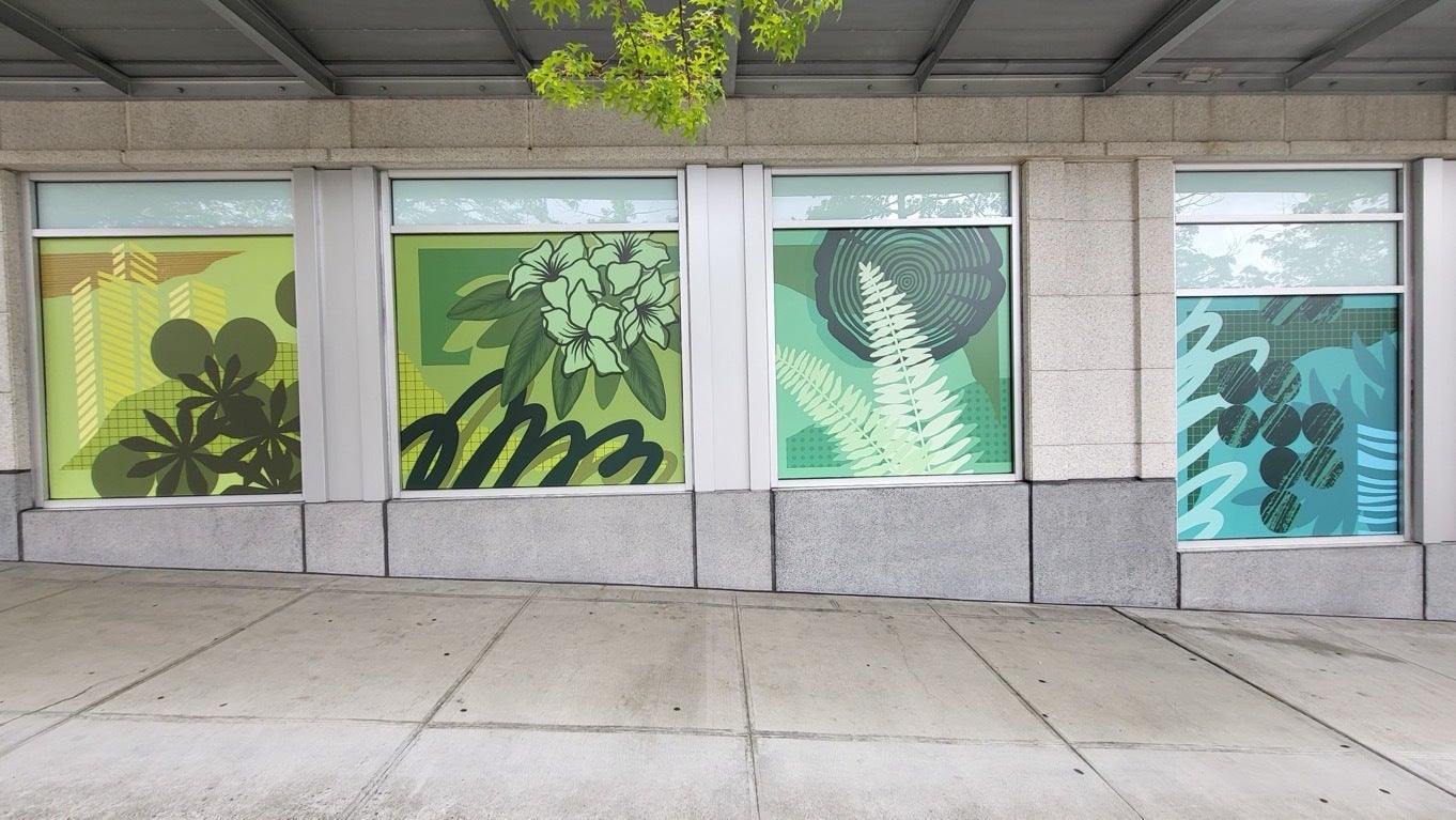 Transforming Space Through Art: Meydenbauer Center Window Graphics - Bellevue, WA
