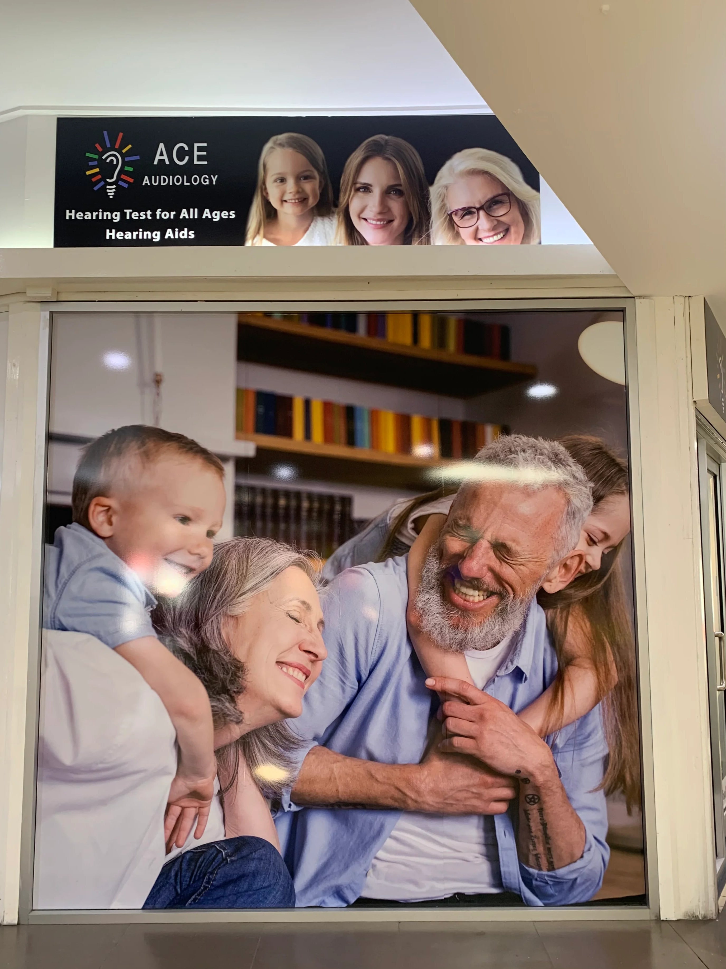 Windows & Wall Graphics - Ace Audiology - Bullen VIC.