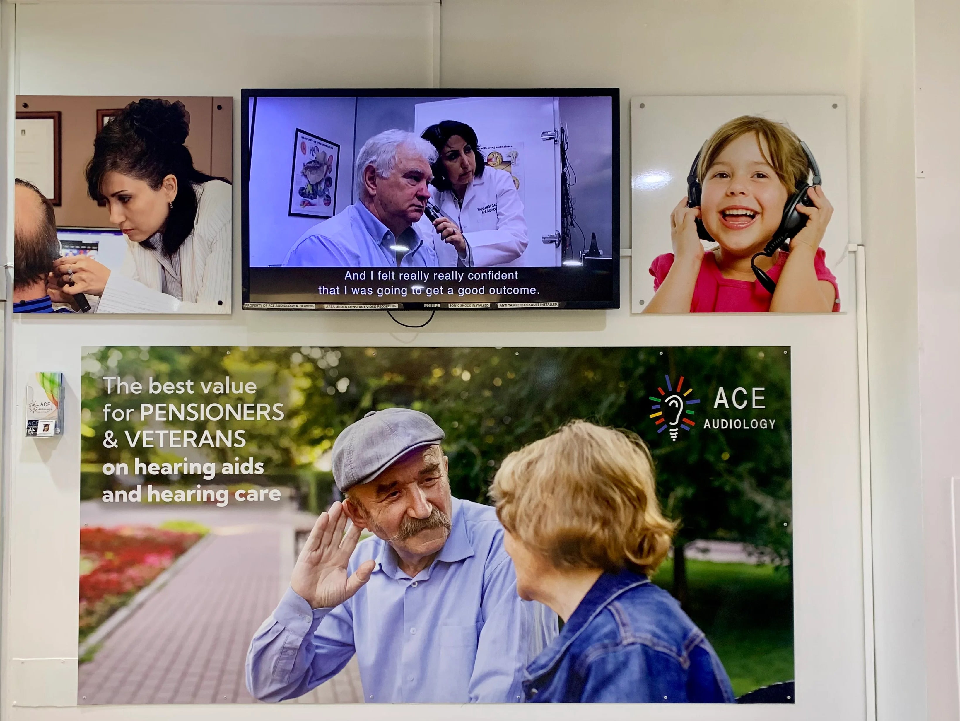 Windows & Wall Graphics - Ace Audiology - Bullen VIC.