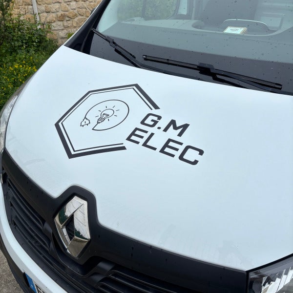 Marquage véhicule pour G.M ELEC à Carpentras