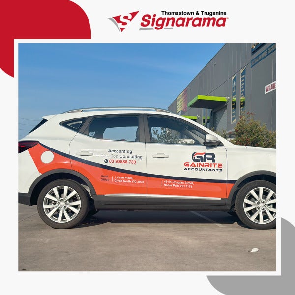 High-Quality Car Wrap for Gainrite Accountants – By Signarama  Thomastown & Truganina