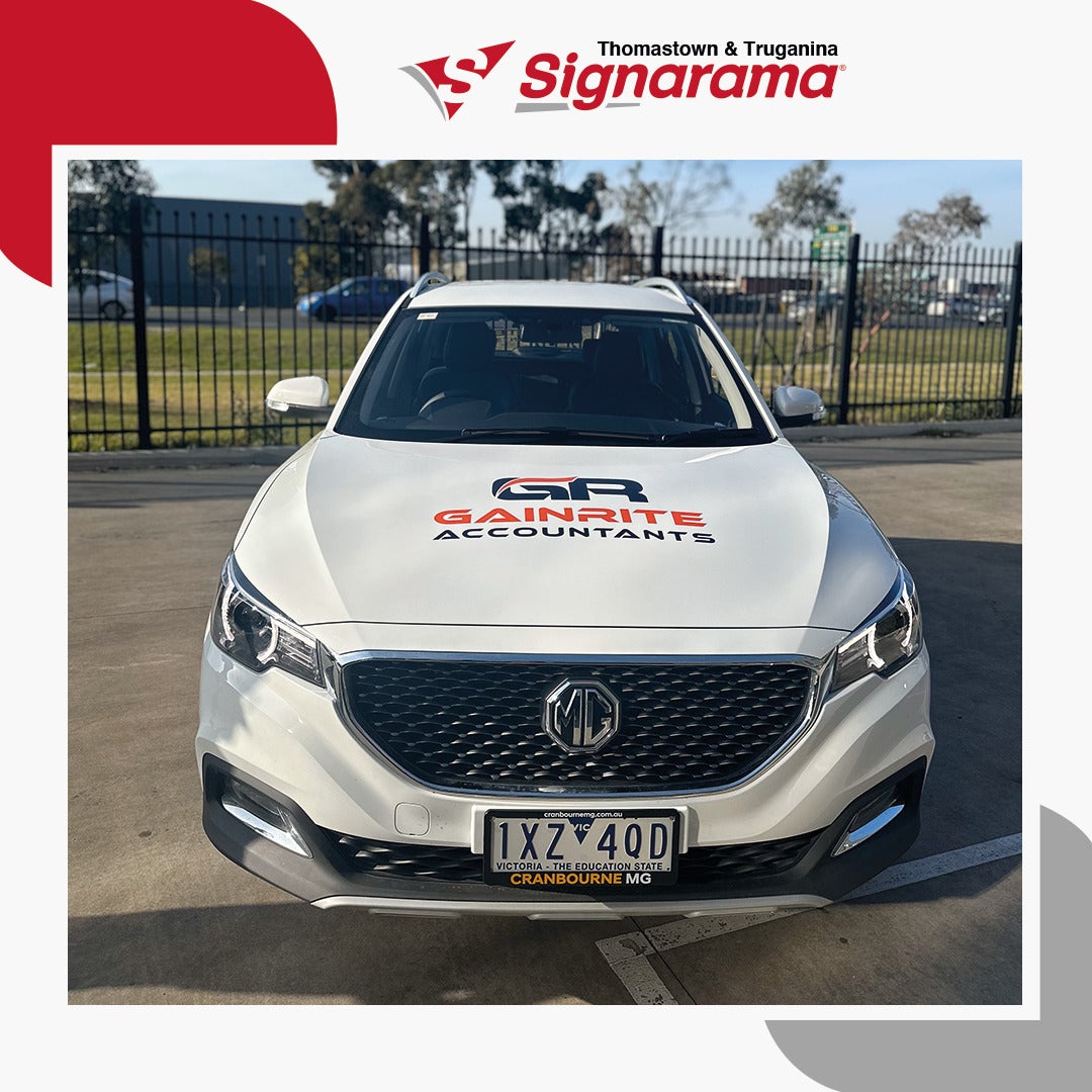 High-Quality Car Wrap for Gainrite Accountants – By Signarama  Thomastown & Truganina
