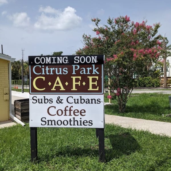 Announcement Sign