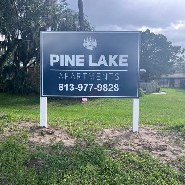 Post & Panel Sign