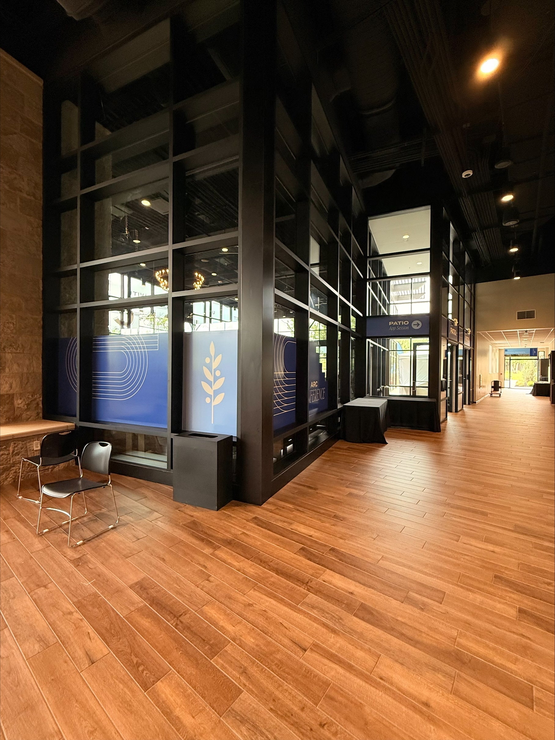 Custom Indoor and Outdoor Signage for The ARC Conference, held at Milestone Church, done by Signarama North Fort Worth/Keller