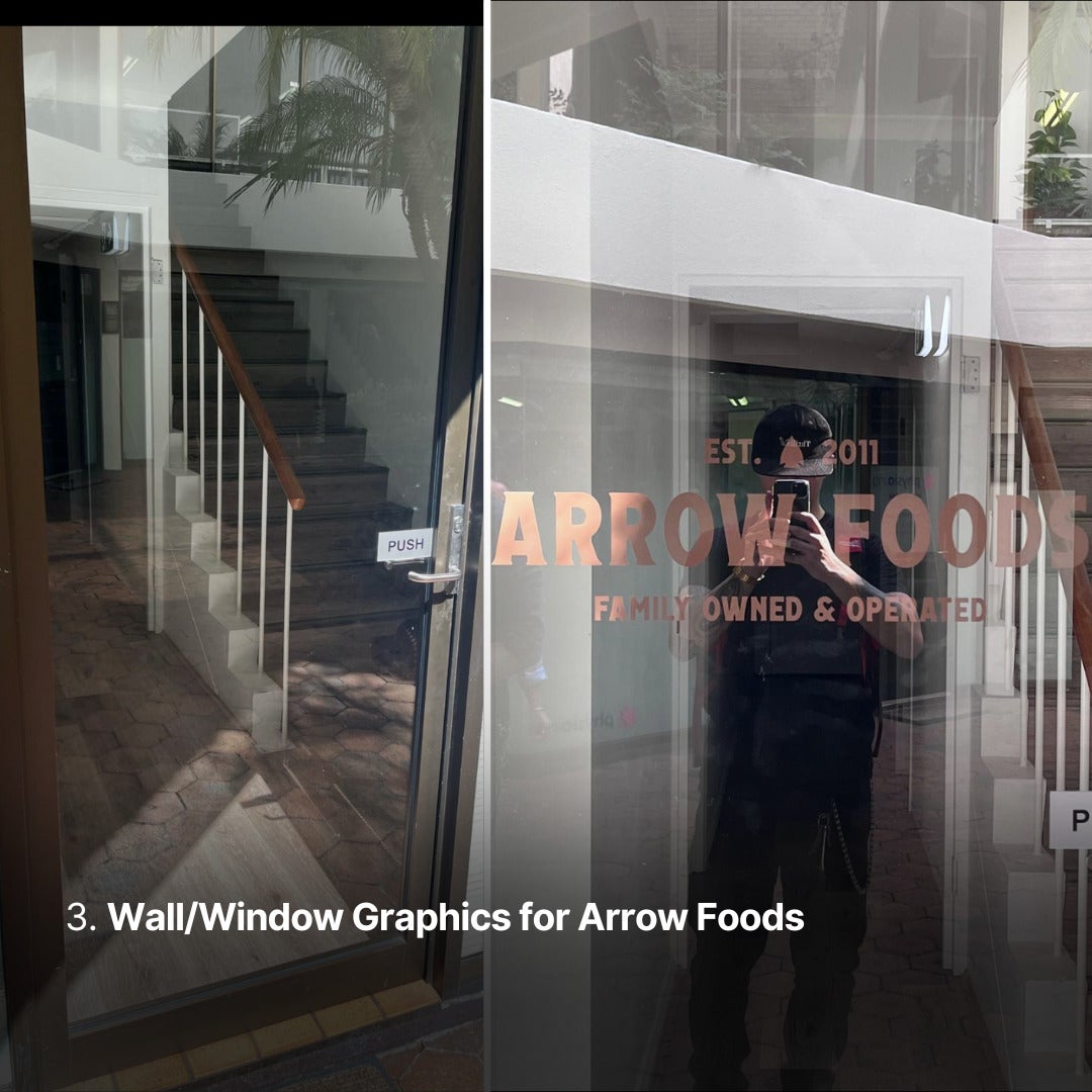 This Week at Signarama | Window & Wall Graphics, Frosting