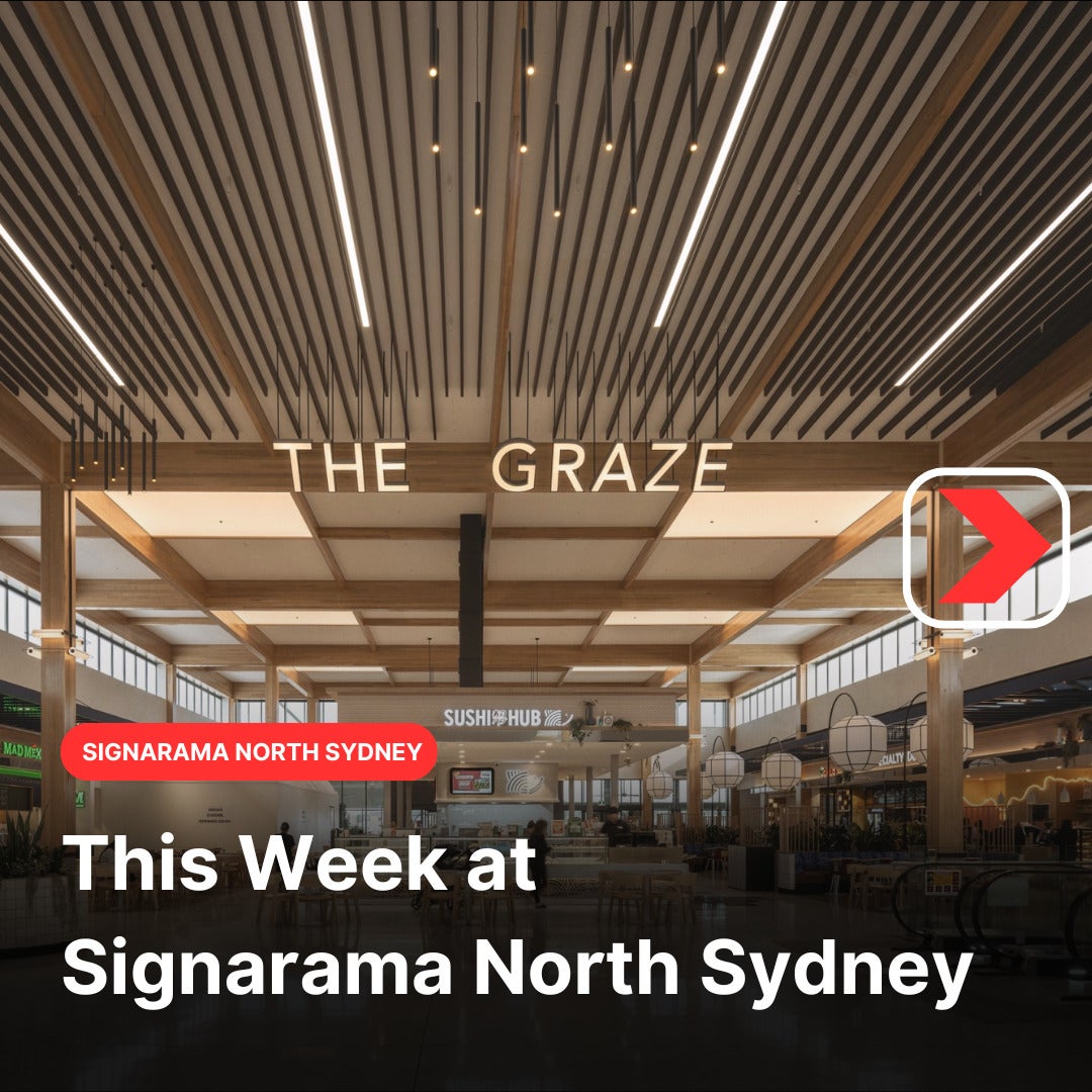 This Week at Signarama | Window & Wall Graphics, Frosting