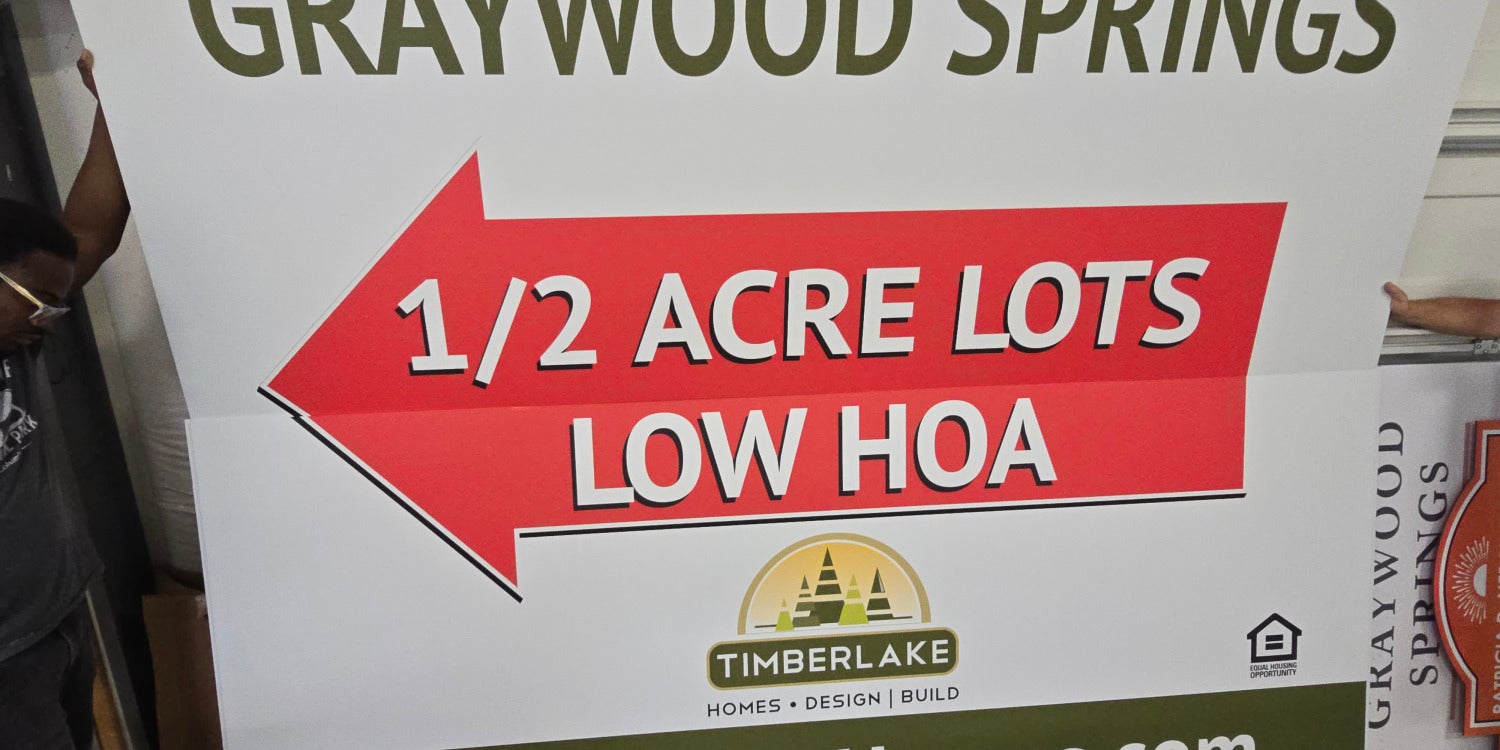 Real Estate Signs & Open House Flags
