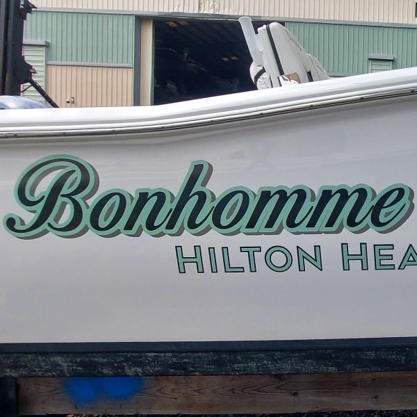 Boat Lettering & Graphics