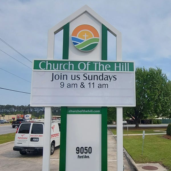 Custom Monument Sign