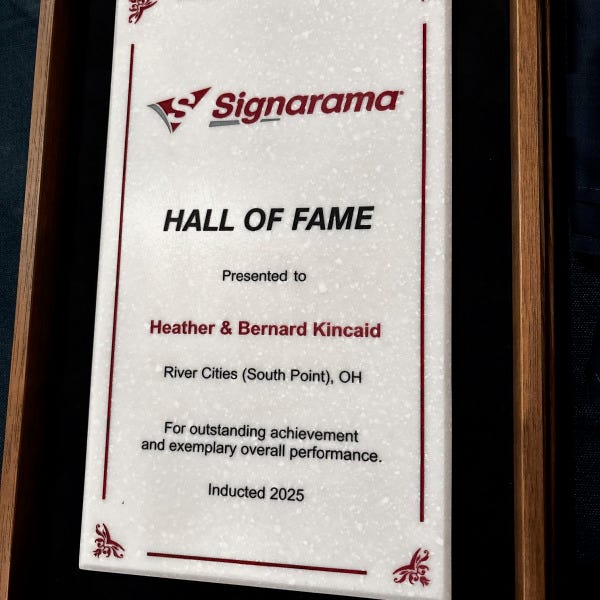 Hall of Fame Award