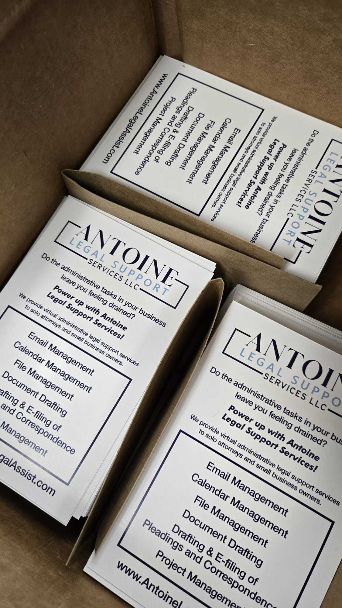 Antoine Legal Services – Branded Materials for Jumbo Expo