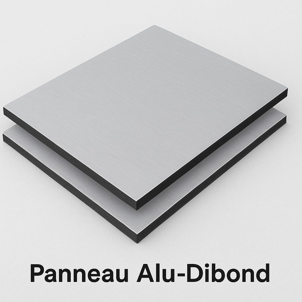Fourniture et découpe de panneaux Alu-Dibond sur mesure chez Signarama Montpellier