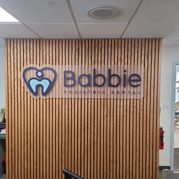 Acrylic Lobby sign in Vineland