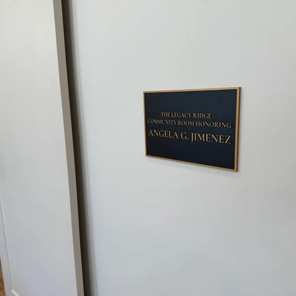 Legacy Ridge Honoring Plan - Angela G. Jimenez