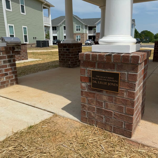 Legacy Ridge Honoring Plan - Dr. Lillie Jones