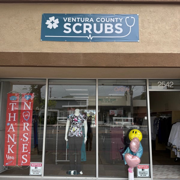 Ventura County Scrubs Custom Sign & Banner Installation | Signarama