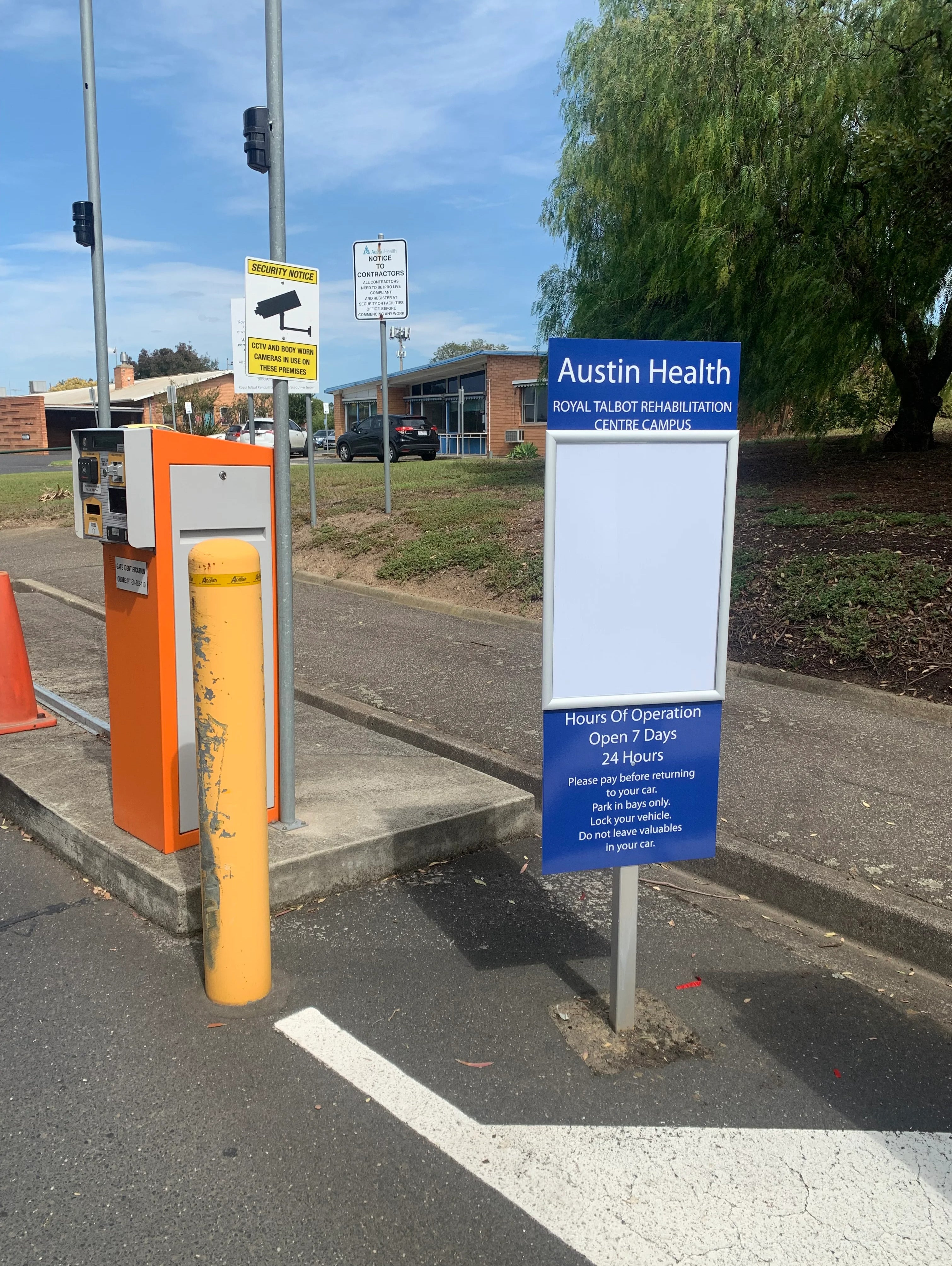 Car Park Signage - Austin Health - Ivanhoe VIC.