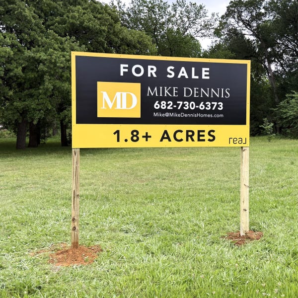 9187 Commercial Real Estate Signs