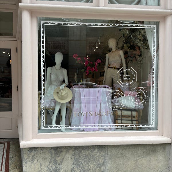 Love Shack Fancy - Window Decals