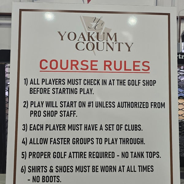 Yoakum County Golf Course