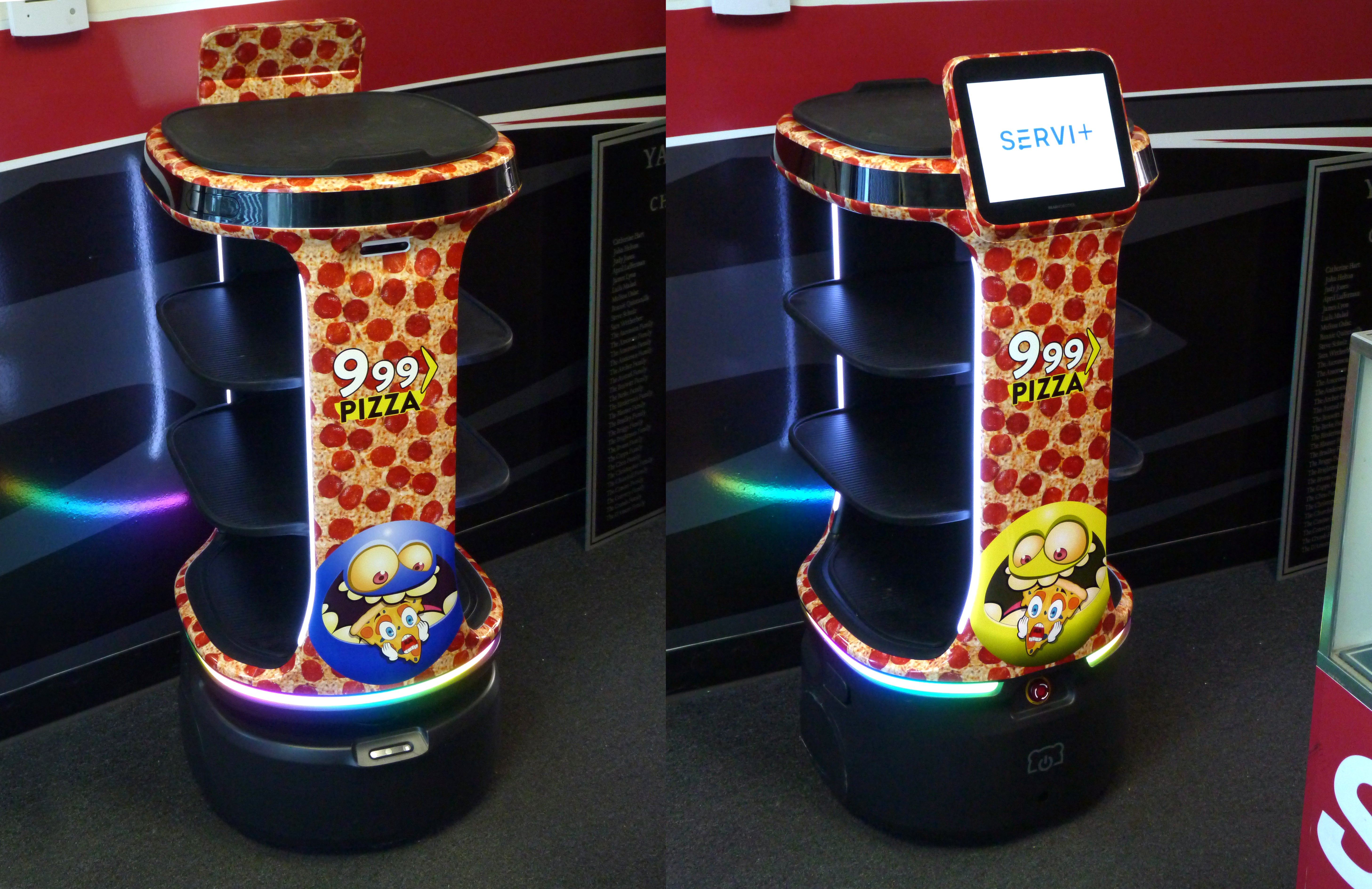 Bringing Personality to Pizza Man Dan’s Robotic Server with Custom Wrap Design