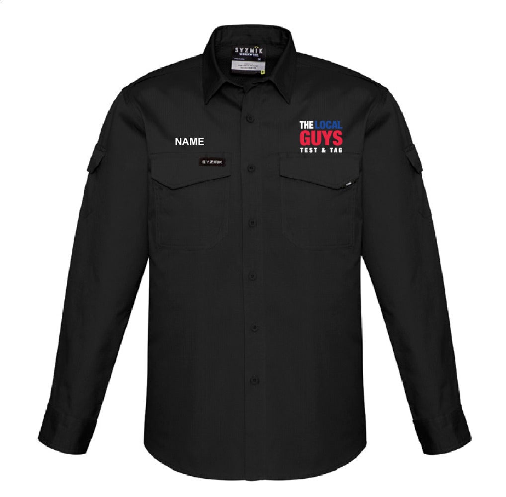Mens Rugged Cooling Long Sleeve Shirt