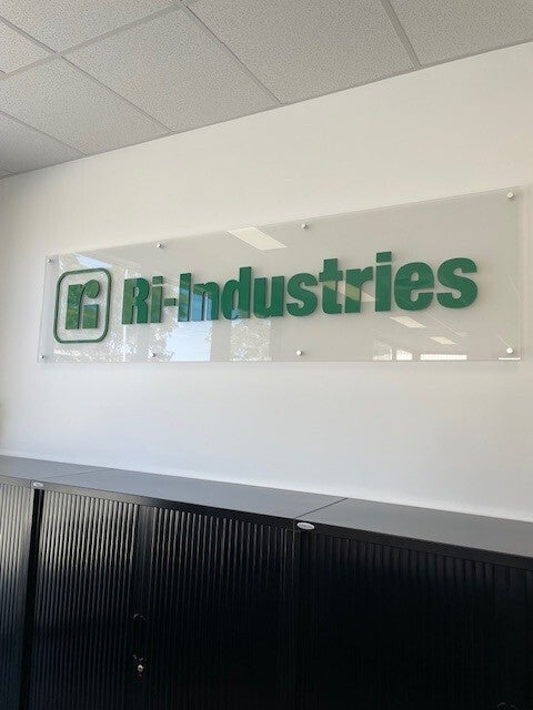Discover the signage solution we delivered for RI-Industries