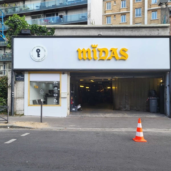Rebranding réussi pour MIDAS Paris 16 – Passy : une nouvelle identité visuelle signée Signarama