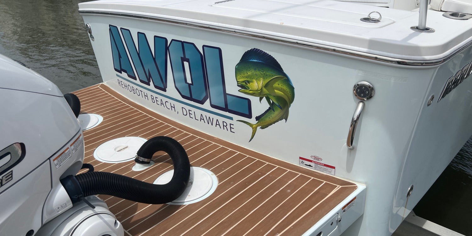 Boat Lettering & Decals